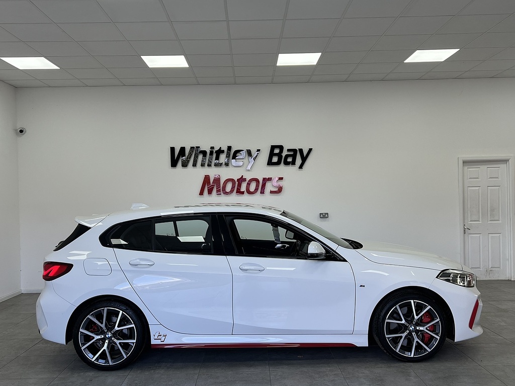 BMW 1 Series 128Ti WV72ZSR White #2