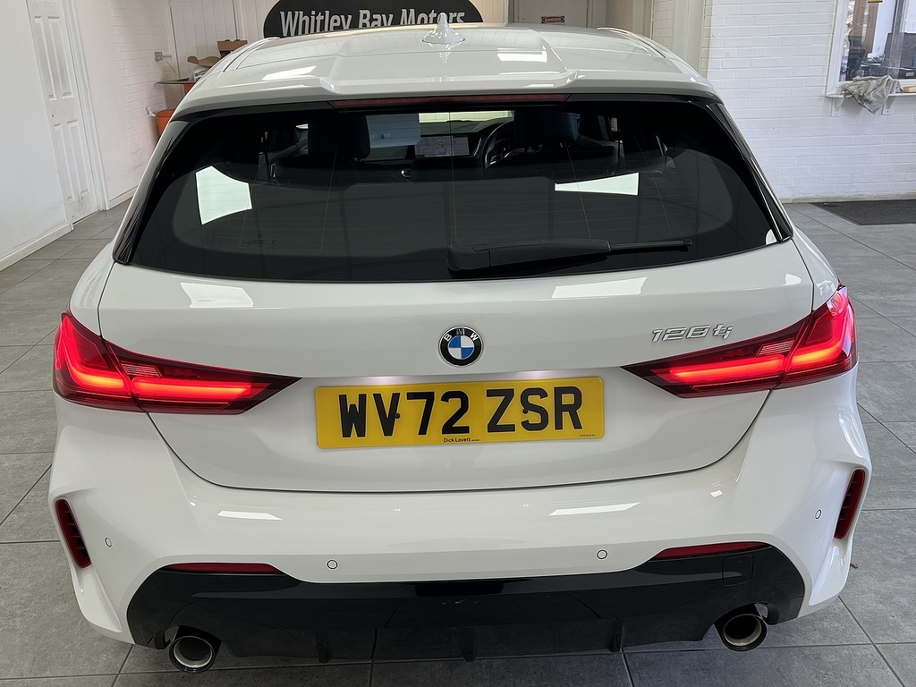 BMW 1 Series 128Ti WV72ZSR White #4