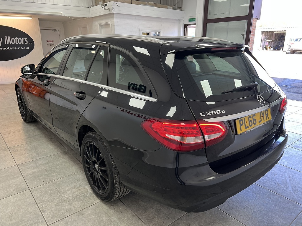 Mercedes-Benz C Class C200d Se Executive Edition Black #5