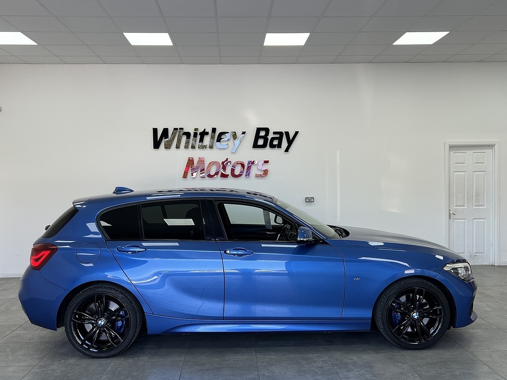 BMW 1 Series 118D M Sport Shadow Edition YK68NZS Blue #2