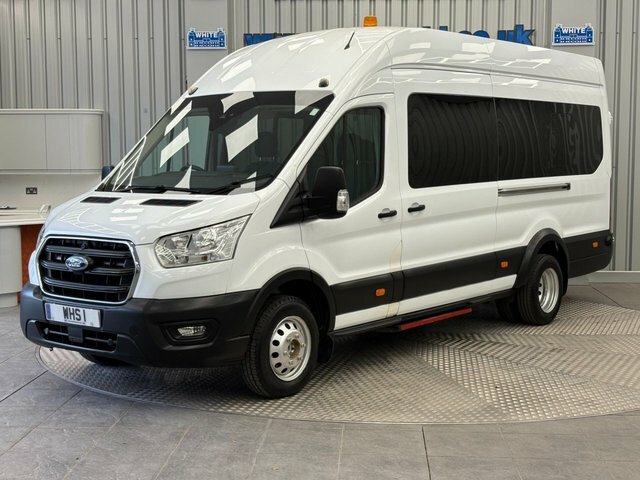 Ford Transit Custom 2019 2.0 Ecoblue 130 Bhp 460 L4 H3 Leader 17 Seate LG69BOU White #3