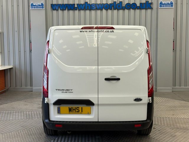 Ford Transit Custom 2021 2.0 Ecoblue 130 Bhp 300 L1 H1 Leader YV21BGO White #5