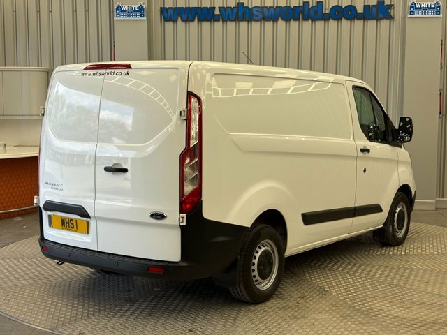 Ford Transit Custom 2021 2.0 Ecoblue 130 Bhp 300 L1 H1 Leader YV21BGO White #6