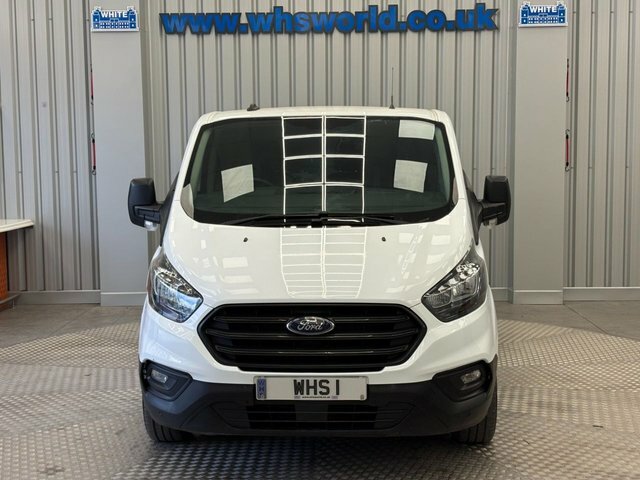 Ford Transit Custom 2021 2.0 Ecoblue 130 Bhp 300 L1 H1 Leader YV21BGO White #2