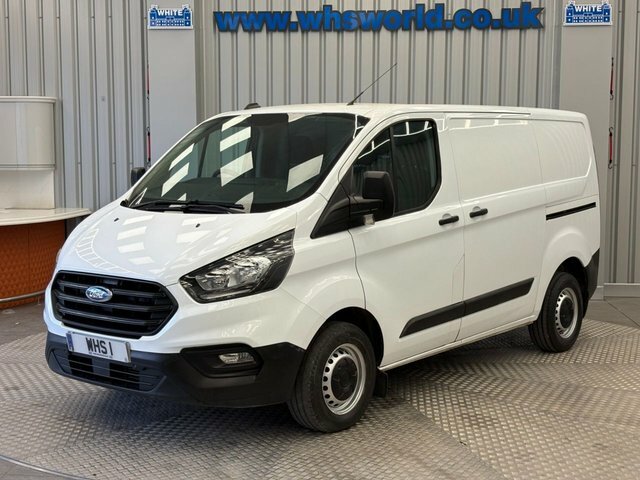 Ford Transit Custom 2021 2.0 Ecoblue 130 Bhp 300 L1 H1 Leader YV21BGO White #3