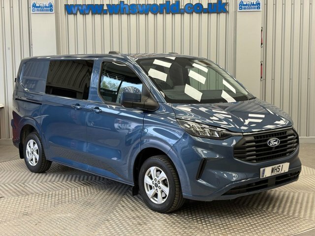 Ford Transit Custom 2024 2.0 Ecoblue 136 Bhp 280 L1 H1 Limited Double Blue