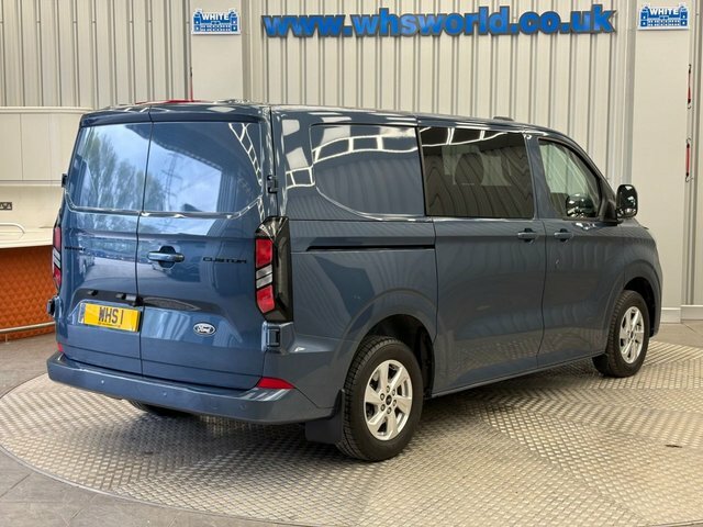 Ford Transit Custom 2024 2.0 Ecoblue 136 Bhp 280 L1 H1 Limited Double VK74WHJ Blue #6