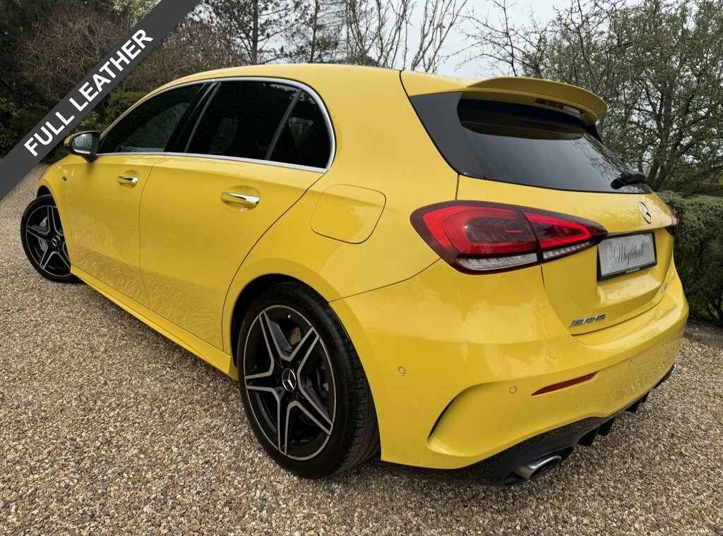 Mercedes-Benz A Class 2L Amg WX69VMV Yellow #6