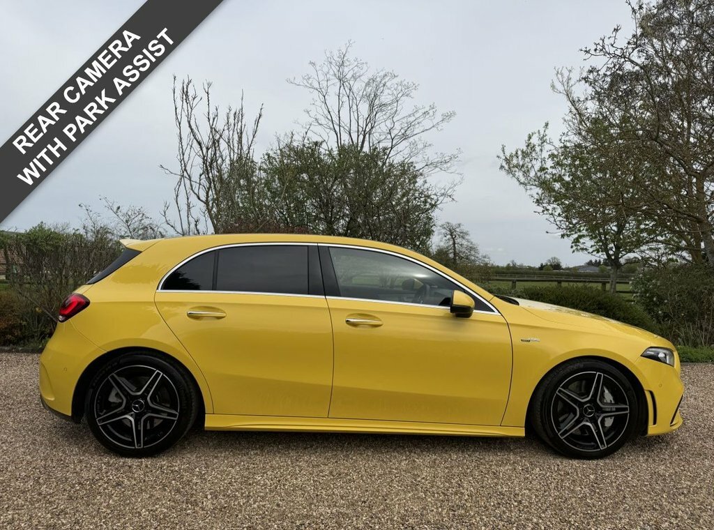 Mercedes-Benz A Class 2L Amg WX69VMV Yellow #4
