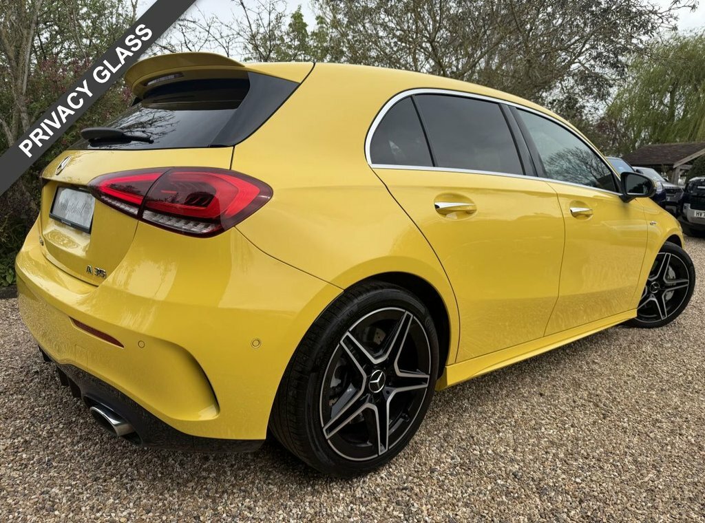 Mercedes-Benz A Class 2L Amg WX69VMV Yellow #5