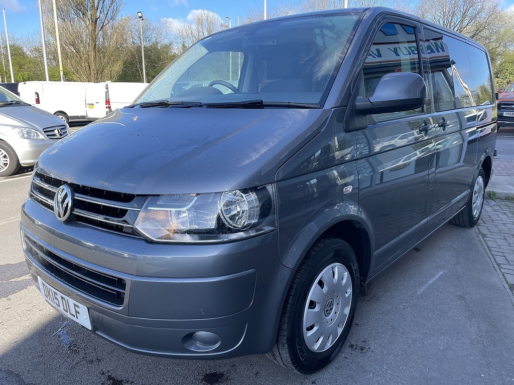 Volkswagen Transporter Shuttle 2.0 Td T30 Se Minibus Dsg L1 H1 211 G Grey #5