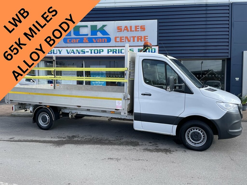 Mercedes-Benz Sprinter 2.0 315 Cdi Progressive Lwb Dropside Ma White