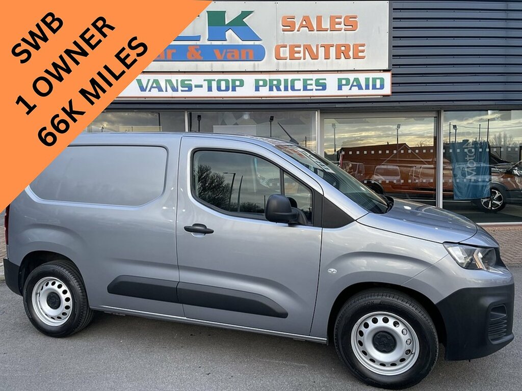 Peugeot Partner 1.5 Bluehdi 1000 Grip Premium Standard Panel Van 5 Grey