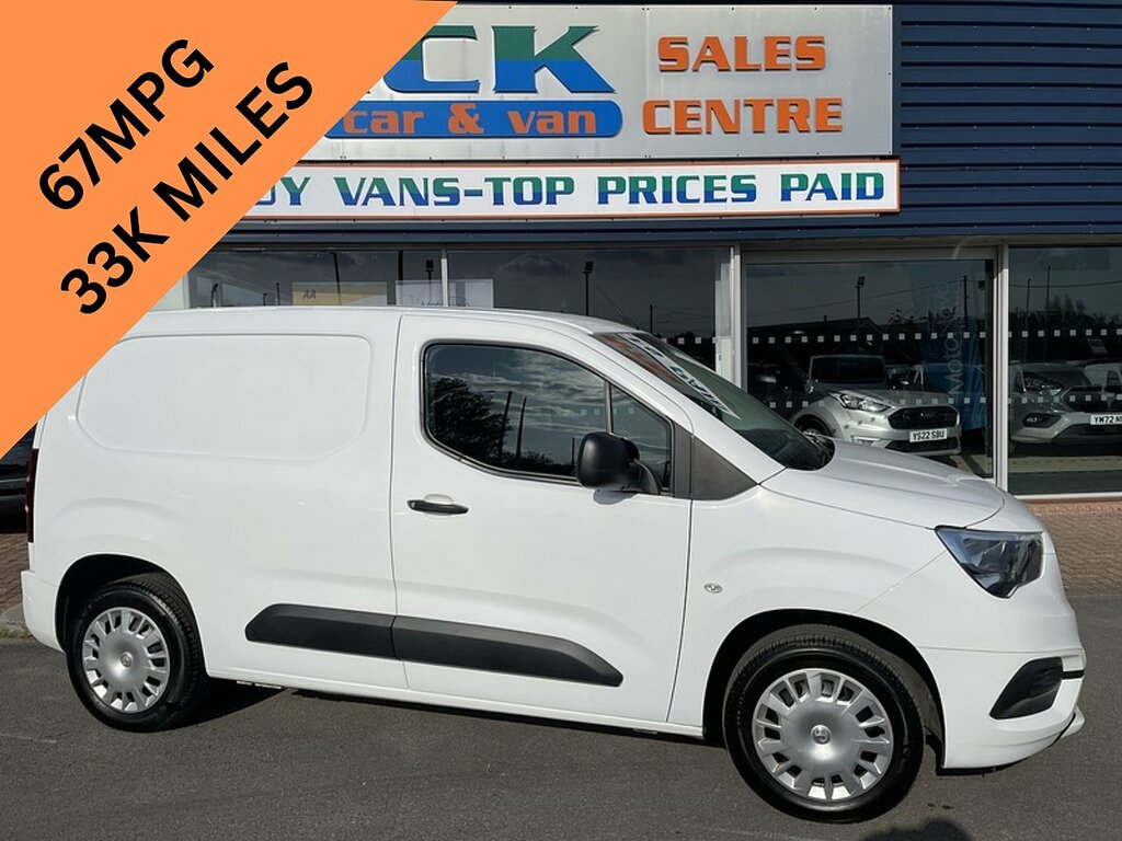 Vauxhall Combo 1.6 Turbo D 2300 Sportive Panel Van Man White