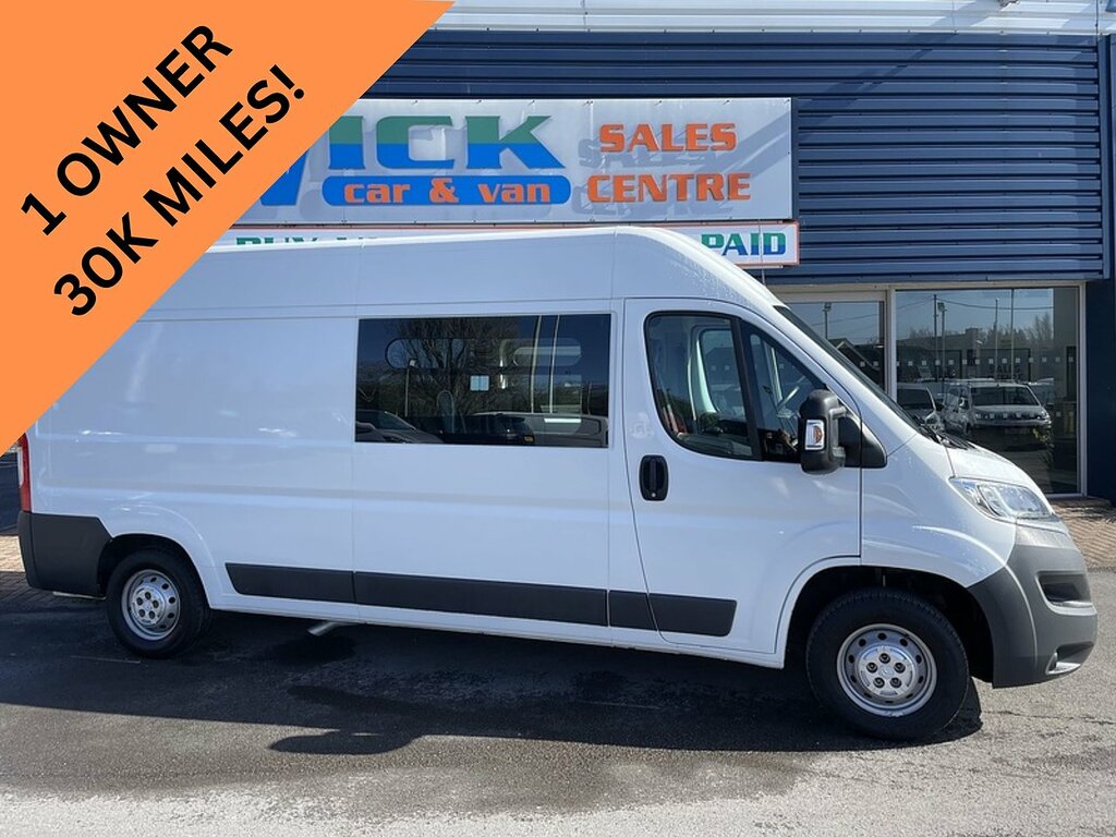 Citroen Relay 35 2.0 Hdi L3h2 9 Seater Crew Van White