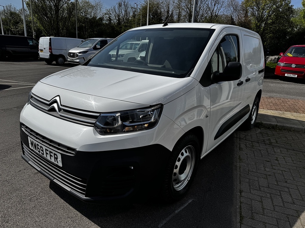Citroen Berlingo 1.5 Bluehdi 1000 Worker M Panel Van Man MW69FFR White #5