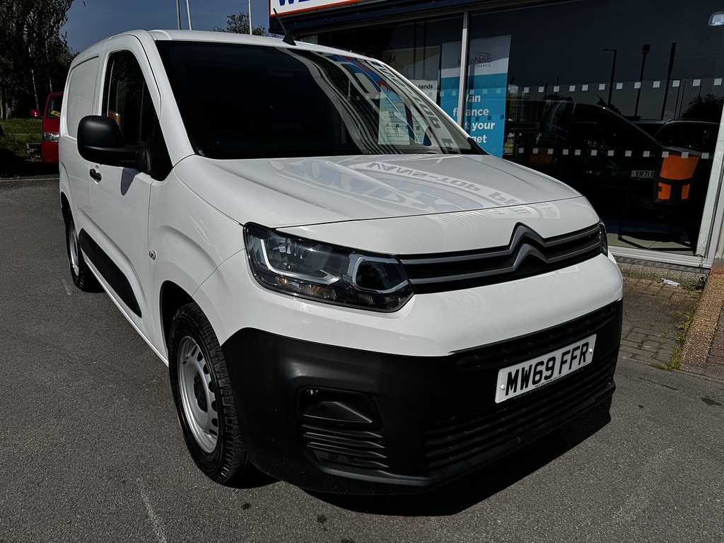 Citroen Berlingo 1.5 Bluehdi 1000 Worker M Panel Van Man MW69FFR White #3
