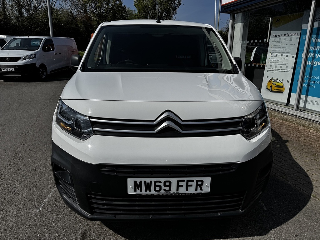 Citroen Berlingo 1.5 Bluehdi 1000 Worker M Panel Van Man MW69FFR White #4