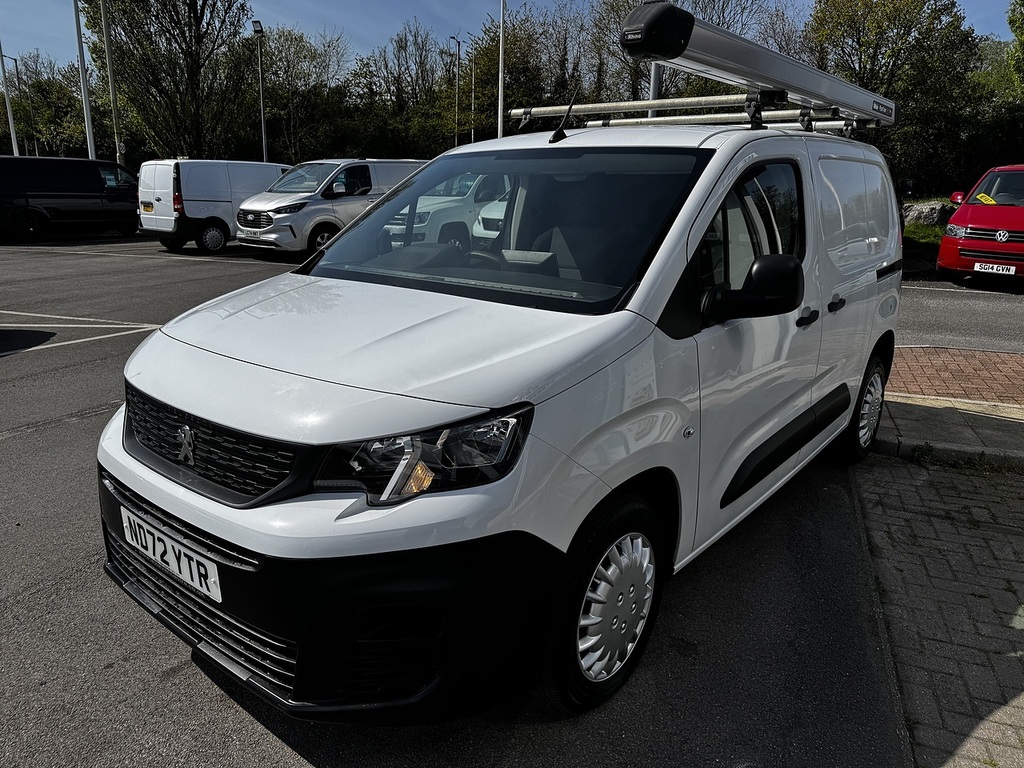 Peugeot Partner 1.5 Bluehdi 1000 Professional Premium Standard P ND72YTR White #5
