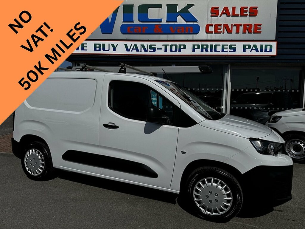 Peugeot Partner 1.5 Bluehdi 1000 Professional Premium Standard P White