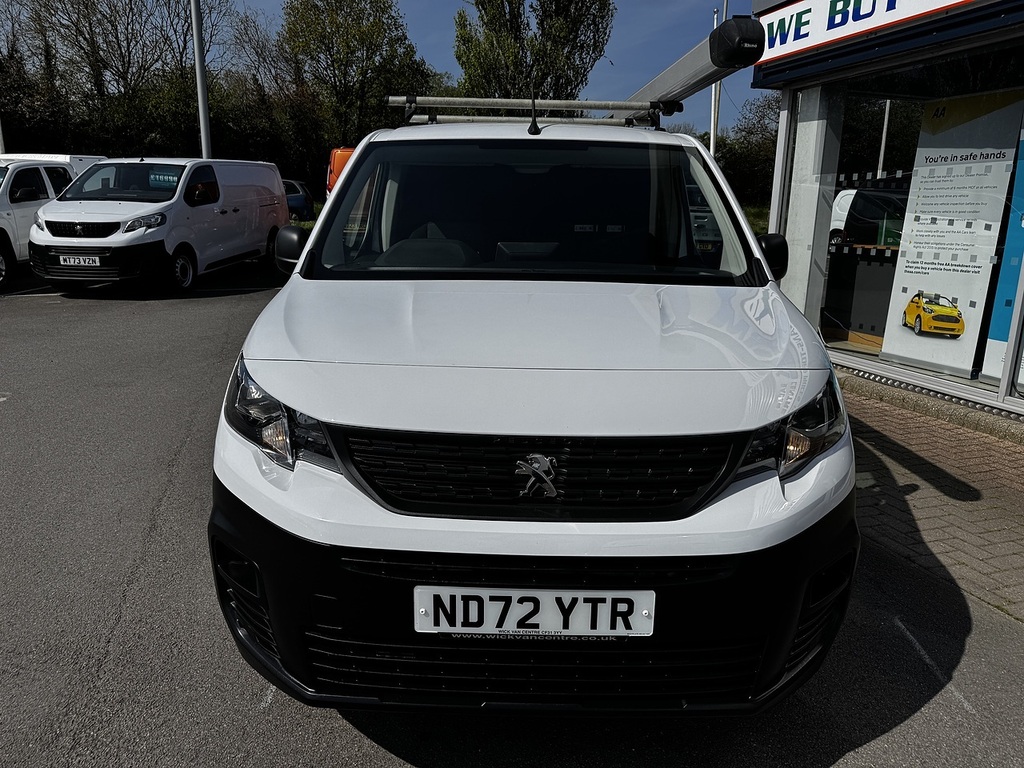 Peugeot Partner 1.5 Bluehdi 1000 Professional Premium Standard P ND72YTR White #4