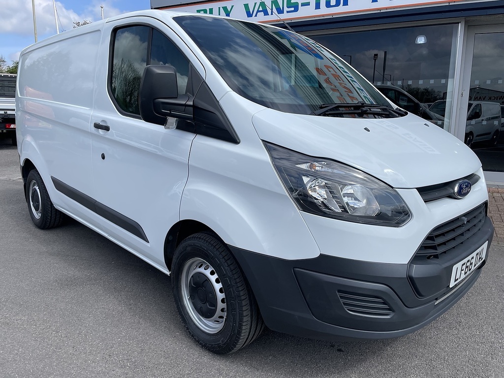 Ford Transit Custom 2.0 Tdci 270 Panel Van L1 H1 16 LF66DXL White #3