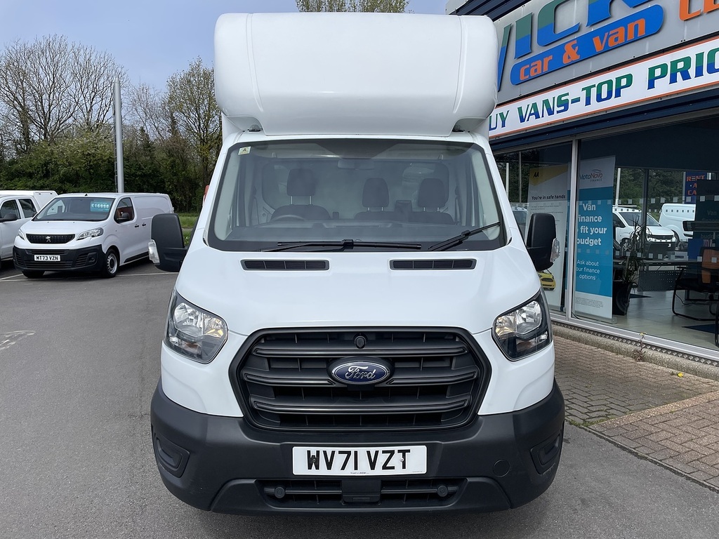 Ford Transit Custom 2.0 350 Ecoblue Hd Leader Luton WV71VZT White #3