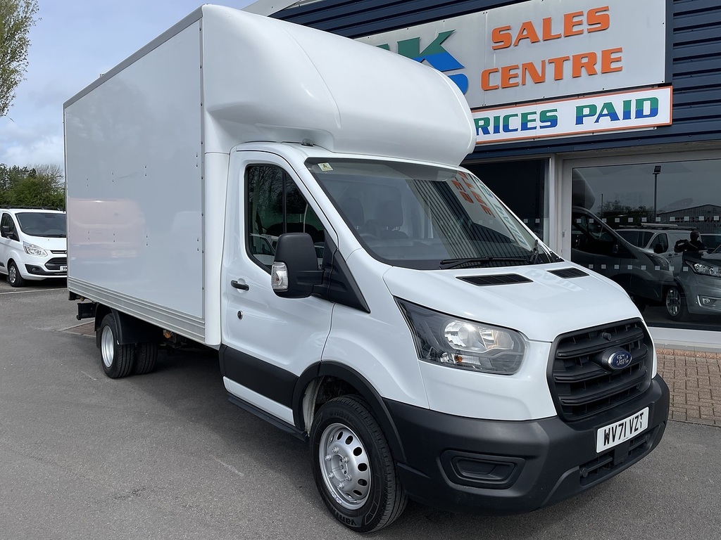 Ford Transit Custom 2.0 350 Ecoblue Hd Leader Luton WV71VZT White #4