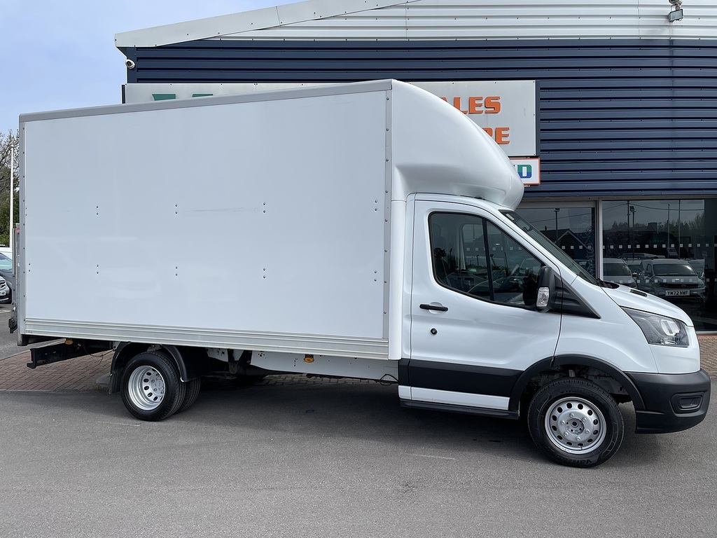 Ford Transit Custom 2.0 350 Ecoblue Hd Leader Luton WV71VZT White #2