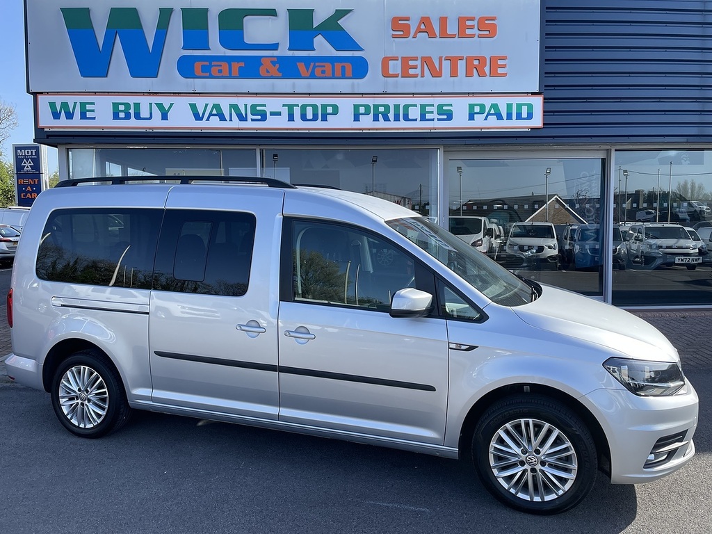 Volkswagen Caddy Maxi 2.0 Tdi C20 Maxi Combi Van Fwd NK19BBX Silver #2