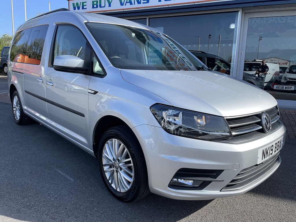 Volkswagen Caddy Maxi 2.0 Tdi C20 Maxi Combi Van Fwd NK19BBX Silver #3
