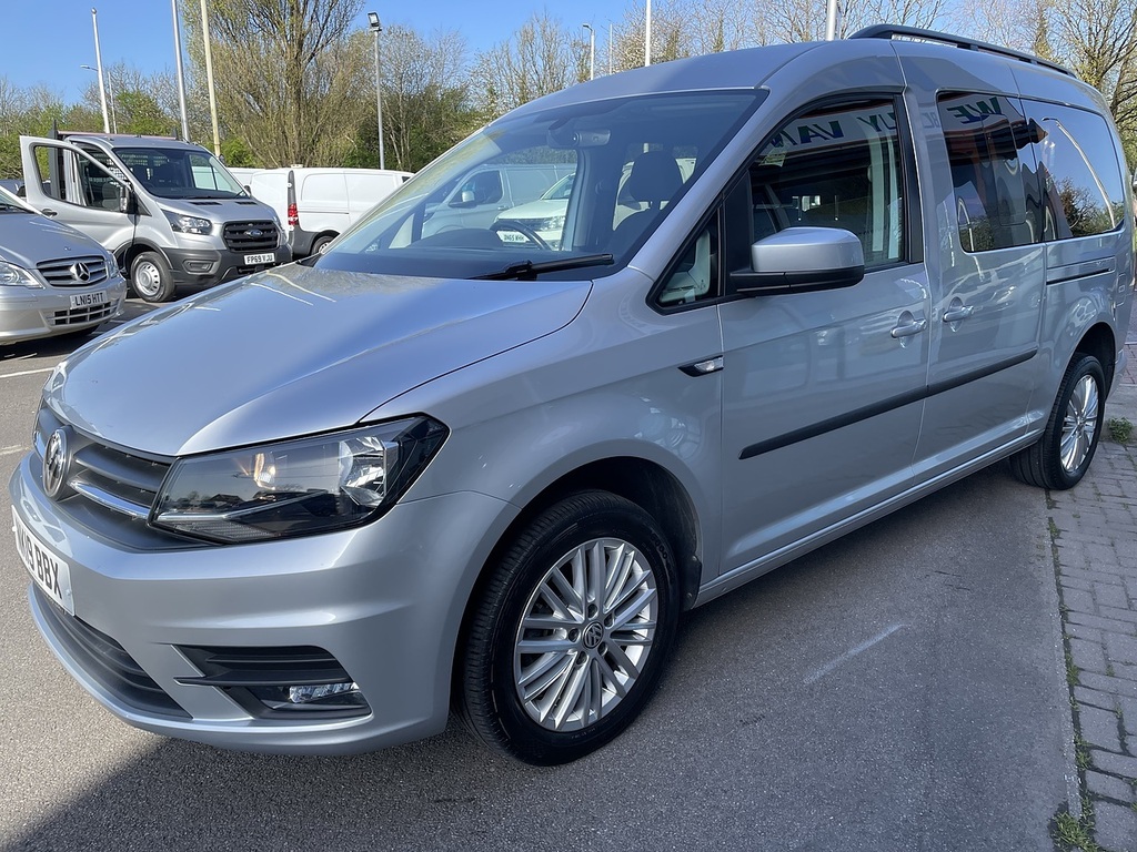 Volkswagen Caddy Maxi 2.0 Tdi C20 Maxi Combi Van Fwd NK19BBX Silver #5