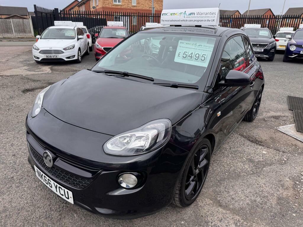 Vauxhall Adam 1.2I Ecoflex Energised Euro 6 S S Black