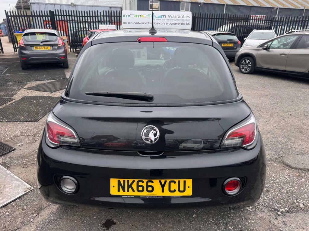 Vauxhall Adam 1.2I Ecoflex Energised Euro 6 S S NK66YCU Black #4