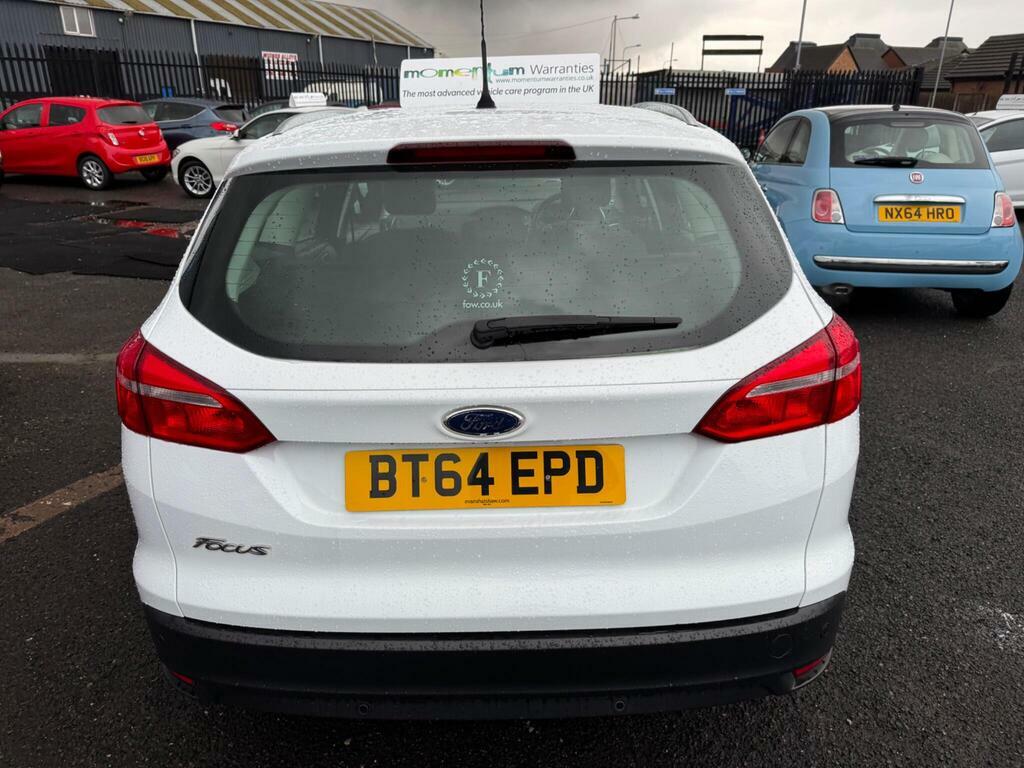 Ford Focus 1.6 Titanium Powershift Euro 6 BT64EPD White #4