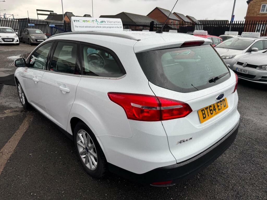 Ford Focus 1.6 Titanium Powershift Euro 6 BT64EPD White #3