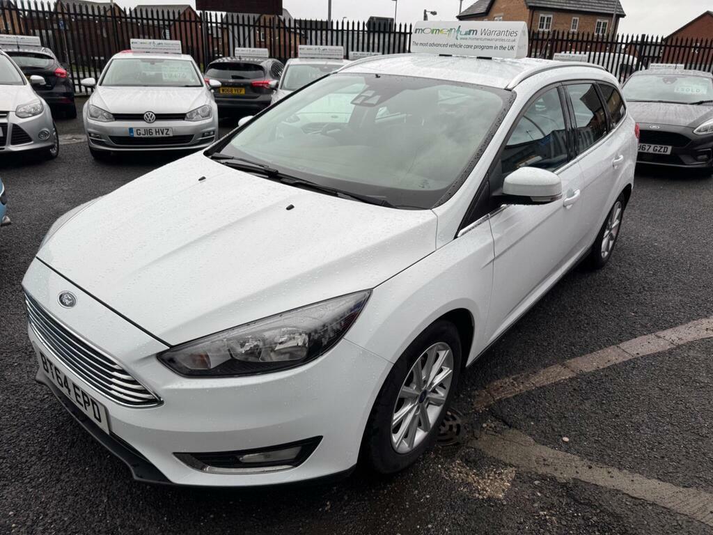 Ford Focus 1.6 Titanium Powershift Euro 6 White