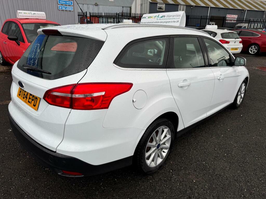 Ford Focus 1.6 Titanium Powershift Euro 6 BT64EPD White #5