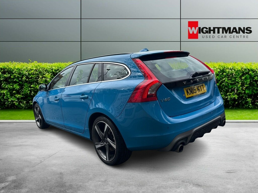 Volvo V60 Estate 1.6 R-design D2 115Hp 2015 Blue #5