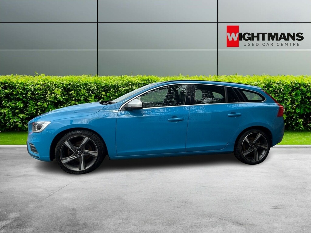 Volvo V60 Estate 1.6 R-design D2 115Hp 2015 Blue #4