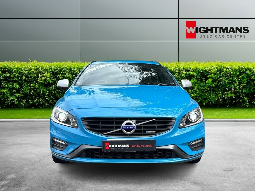 Volvo V60 Estate 1.6 R-design D2 115Hp 2015 Blue #2