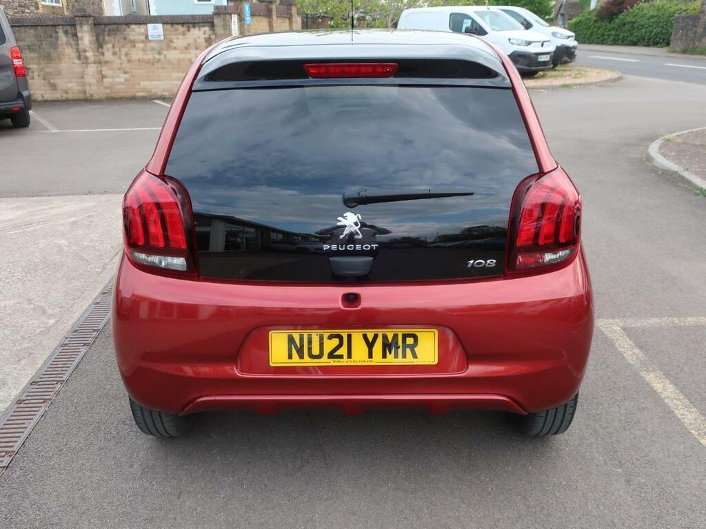 Peugeot 108 1.0 Allure Euro 6 S S NU21YMR Red #6