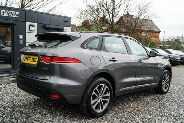 Jaguar F-Pace 2017 2.0 D180 R-sport Suv Awd Euro EY67JXD Grey #5