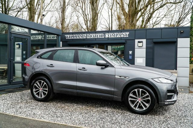 Jaguar F-Pace 2017 2.0 D180 R-sport Suv Awd Euro EY67JXD Grey #6