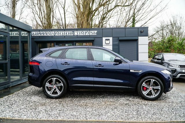 Jaguar F-Pace 2018 3.0 D300 V6 S Suv Awd Euro 6 Blue #2