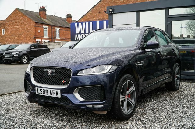 Jaguar F-Pace 2018 3.0 D300 V6 S Suv Awd Euro 6 Blue #4