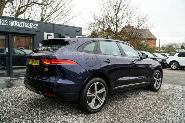 Jaguar F-Pace 2018 3.0 D300 V6 S Suv Awd Euro 6 Blue #5