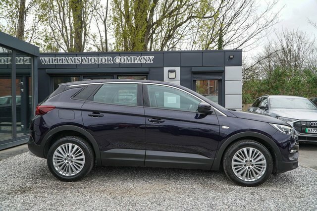 Vauxhall Grandland X 2019 1.2 Turbo Gpf Tech Line Nav Suv Ma SM19UCL Purple #3