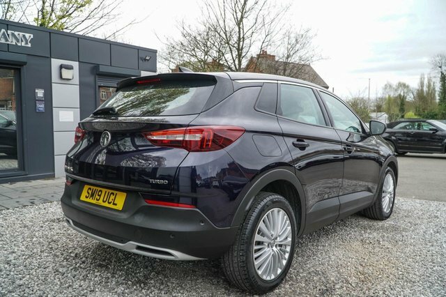 Vauxhall Grandland X 2019 1.2 Turbo Gpf Tech Line Nav Suv Ma SM19UCL Purple #6