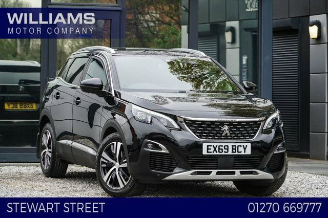 Peugeot 3008 2019 1.5 Bluehdi Gt Line Suv Eur Black